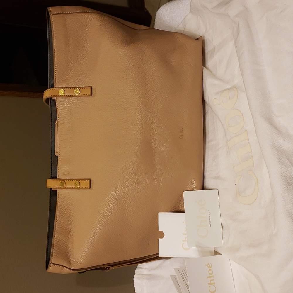 Chloe Dilan east west tote